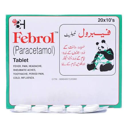 Febrol - Pain Relief Tablets